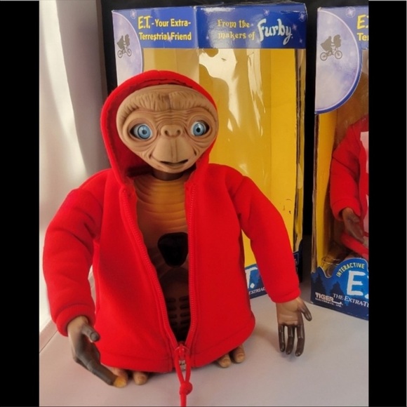 Furby E.T. 2000 The Extra-
Terrestrial Interactive
Talking E.T.Finger Glows - Picture 1 of 2
